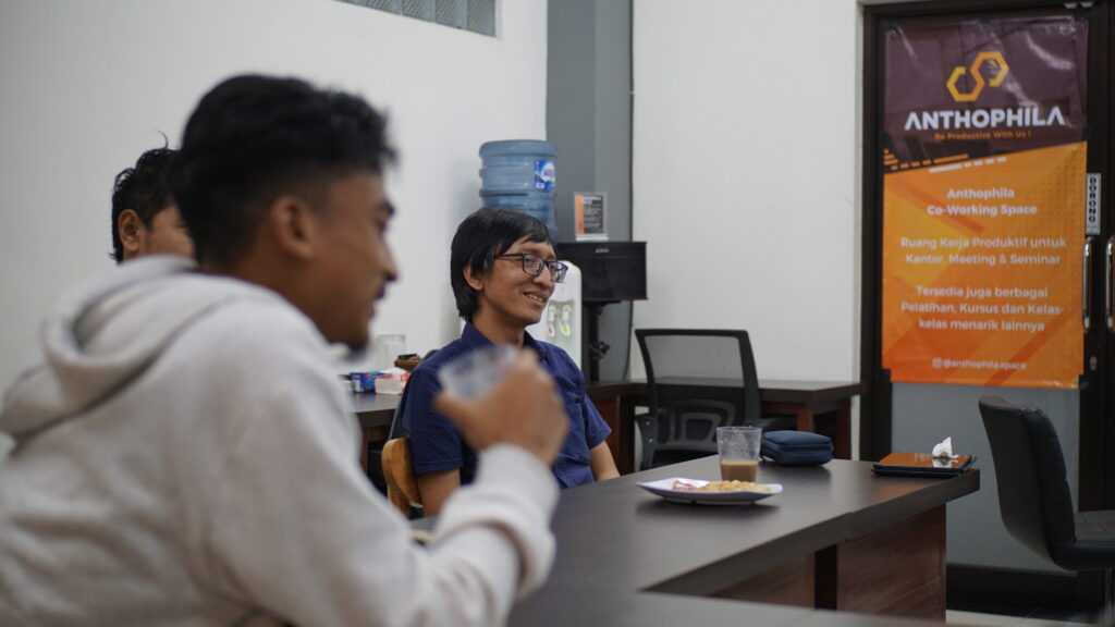 Anthophila Coworking space menyewakan ruangan untuk seminar